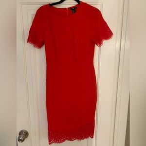 H&M fitted holiday dress. Size 6.